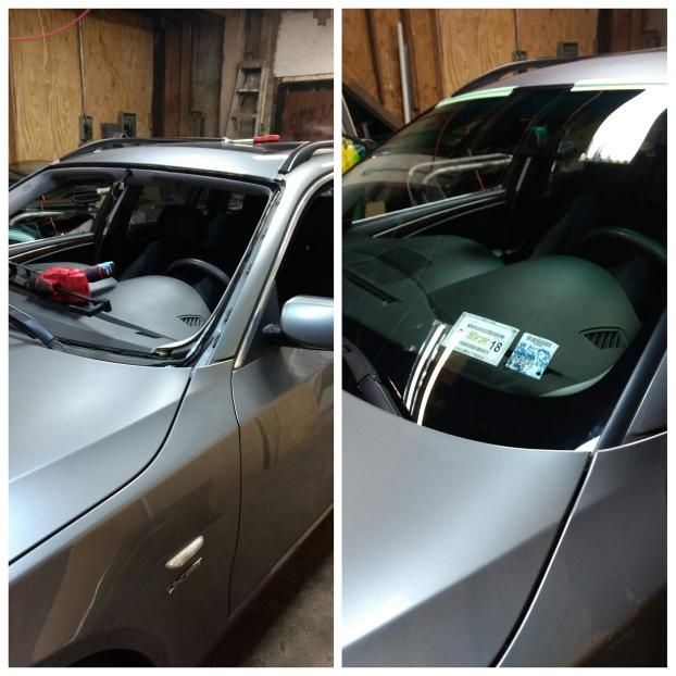 A recent general auto glass job in the New York, NY area